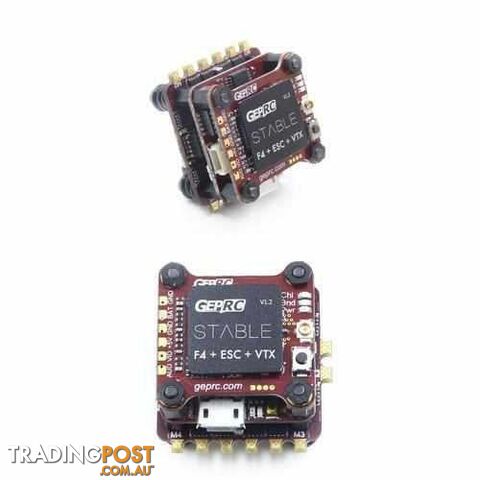 GEPRC Stable F4 Flight Control + 12A/20A BLHELI-S 4in1 ESC - DRX-32141219004452