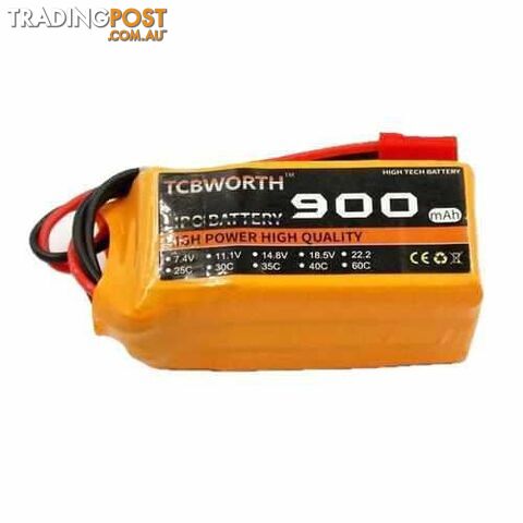 TCBWORTH 3S 11.1V 900mAh 25C 35C Lipo Battery - DRX-31419853570084