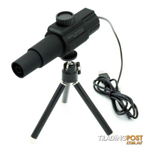 W110 70X 2.0MP USB Innovative Digital Microscope Zooming Smart Telescopic Monitor System - 06913664883176 - SRE-SK00153611-BLACK