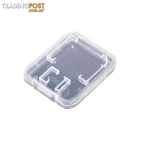 SD Memory Card Case SDHC Holder Protector Transparent Box Plastic Storage - 00798220854113 - ZOE-C6011