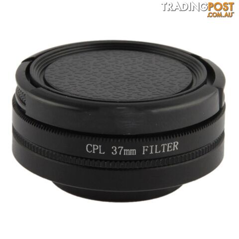 37mm CPL Filter Circular Polarizer Lens Filter with Cap for GoPro Hero 3+ / 3 - 08881471561489 - KSN-SK00099793-03-CPL