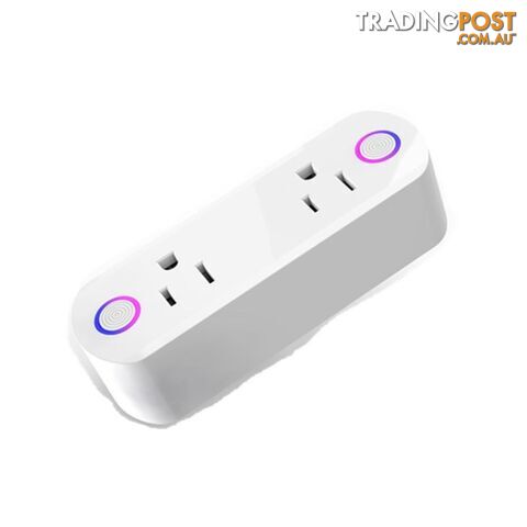 15A WiFi Remote Control Smart Socket Works with Alexa & Google Home & IFTTT, AC 100-240V - 06913664822786 - KSN-SK00106318