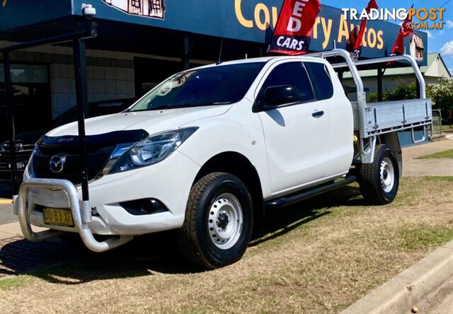 2017 MAZDA BT-50 UR0YG1 XTHI-RIDER CAB CHASSIS