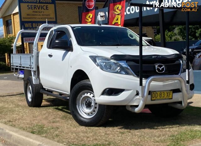 2017 MAZDA BT-50 UR0YG1 XTHI-RIDER CAB CHASSIS