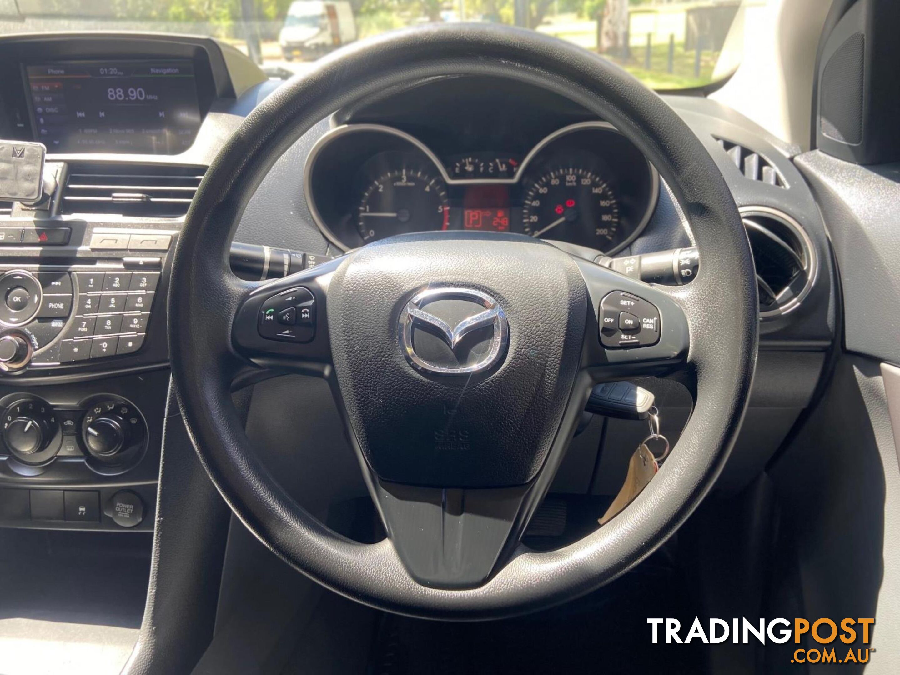 2017 MAZDA BT-50 UR0YG1 XTHI-RIDER CAB CHASSIS