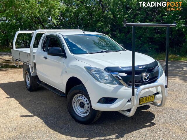 2017 MAZDA BT-50 UR0YG1 XTHI-RIDER CAB CHASSIS