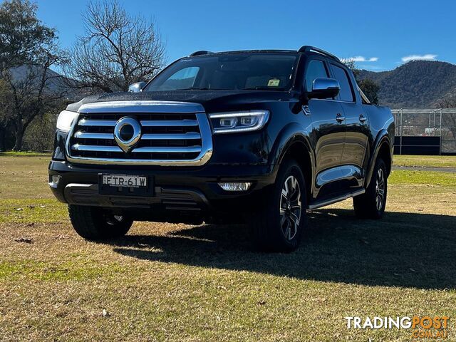 2022 GWM UTE CANNON L NPW 4X4 DUAL CAB UTILITY