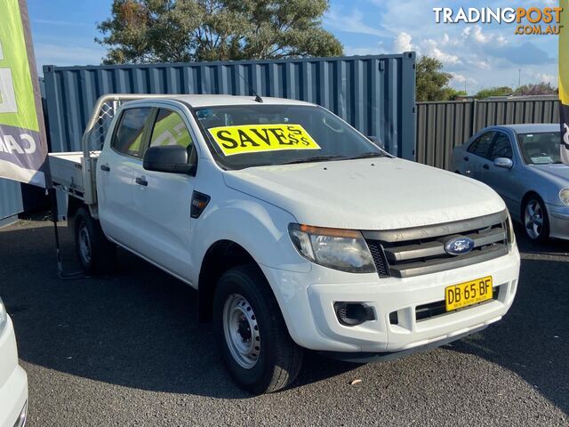 2014 FORD RANGER PX XLHI-RIDER CAB CHASSIS