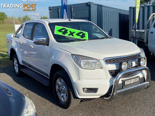 2014 HOLDEN COLORADO RGMY14 LTZ UTILITY