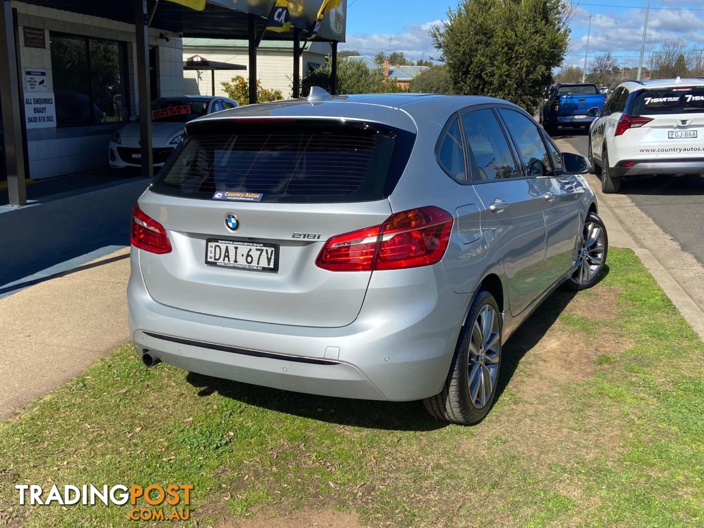 2015 BMW 2SERIES F45 218ISPORTLINE HATCHBACK