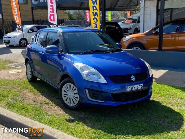 2014 SUZUKI SWIFT FZMY14 GL HATCHBACK