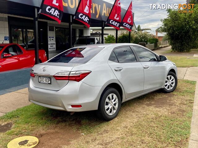 2018 TOYOTA COROLLA ZRE172R ASCENT SEDAN