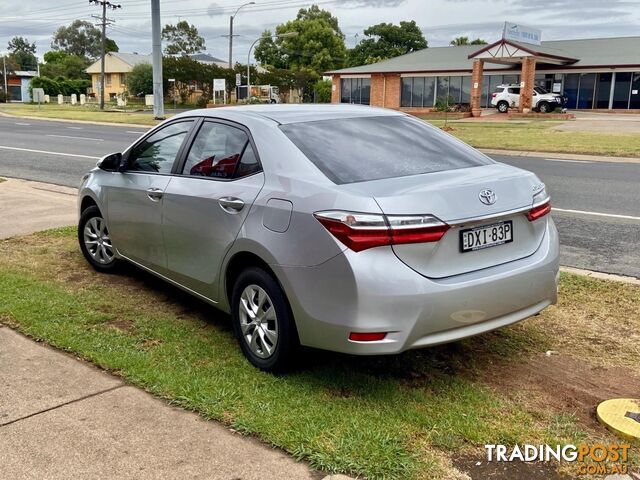 2018 TOYOTA COROLLA ZRE172R ASCENT SEDAN