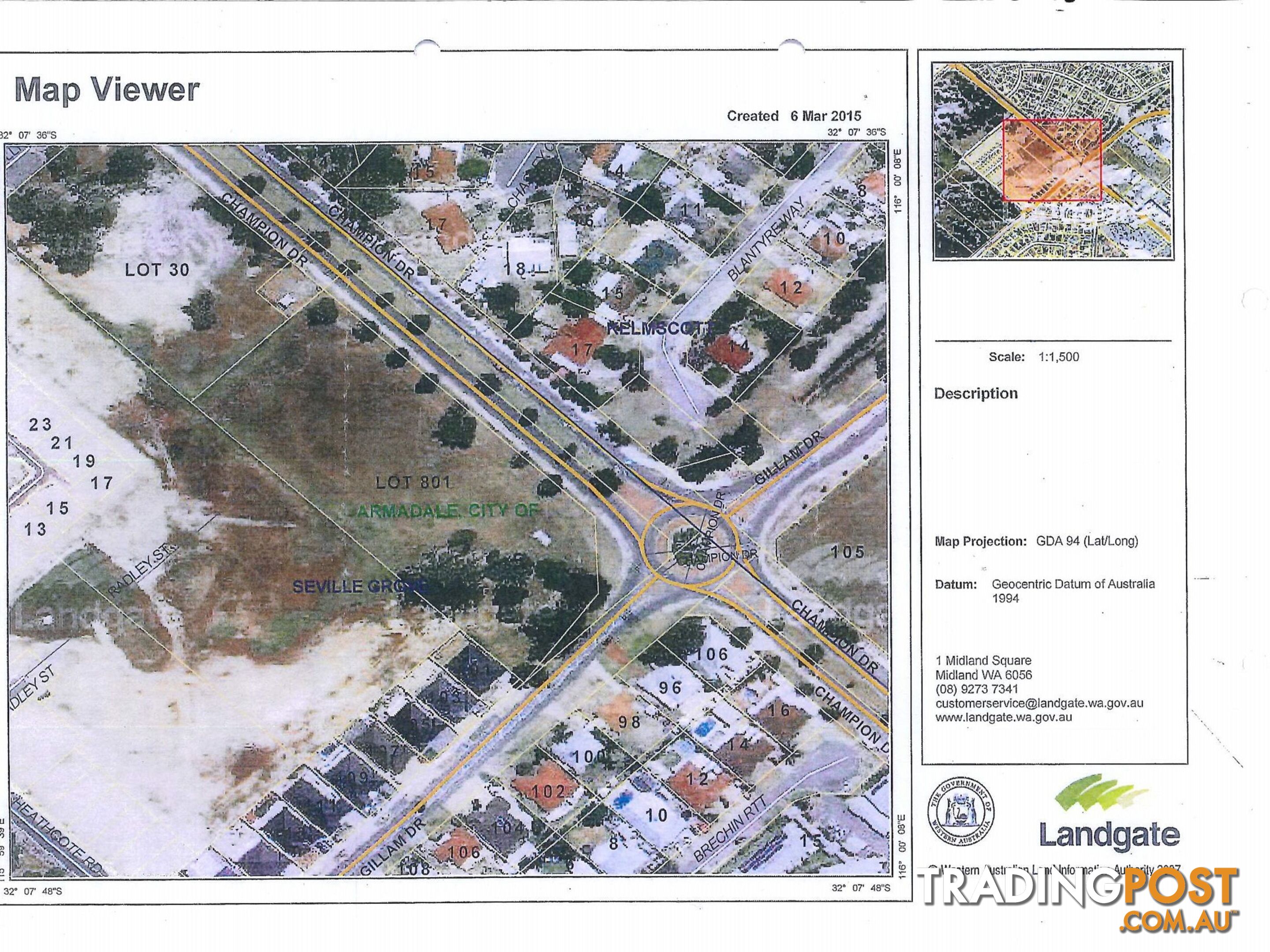 Lot 801 Gillam Drive SEVILLE GROVE WA 6112