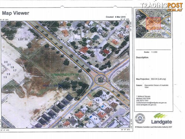 Lot 801 Gillam Drive SEVILLE GROVE WA 6112