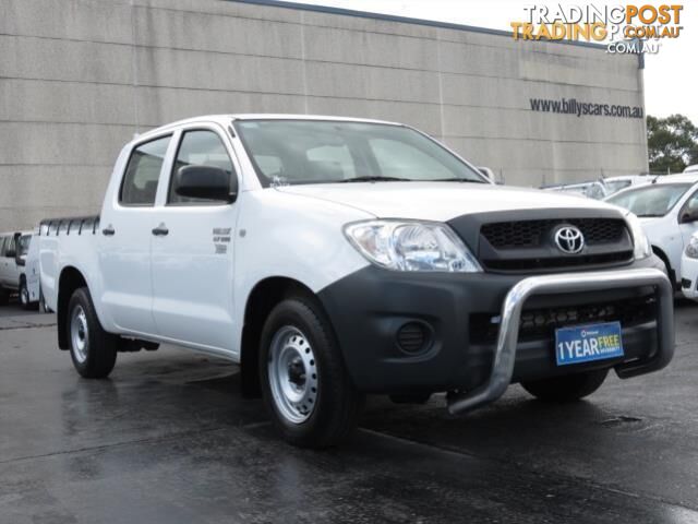 2010 TOYOTA HILUX WORKMATE TGN16R 09 UPGRADE DUAL CAB P/UP