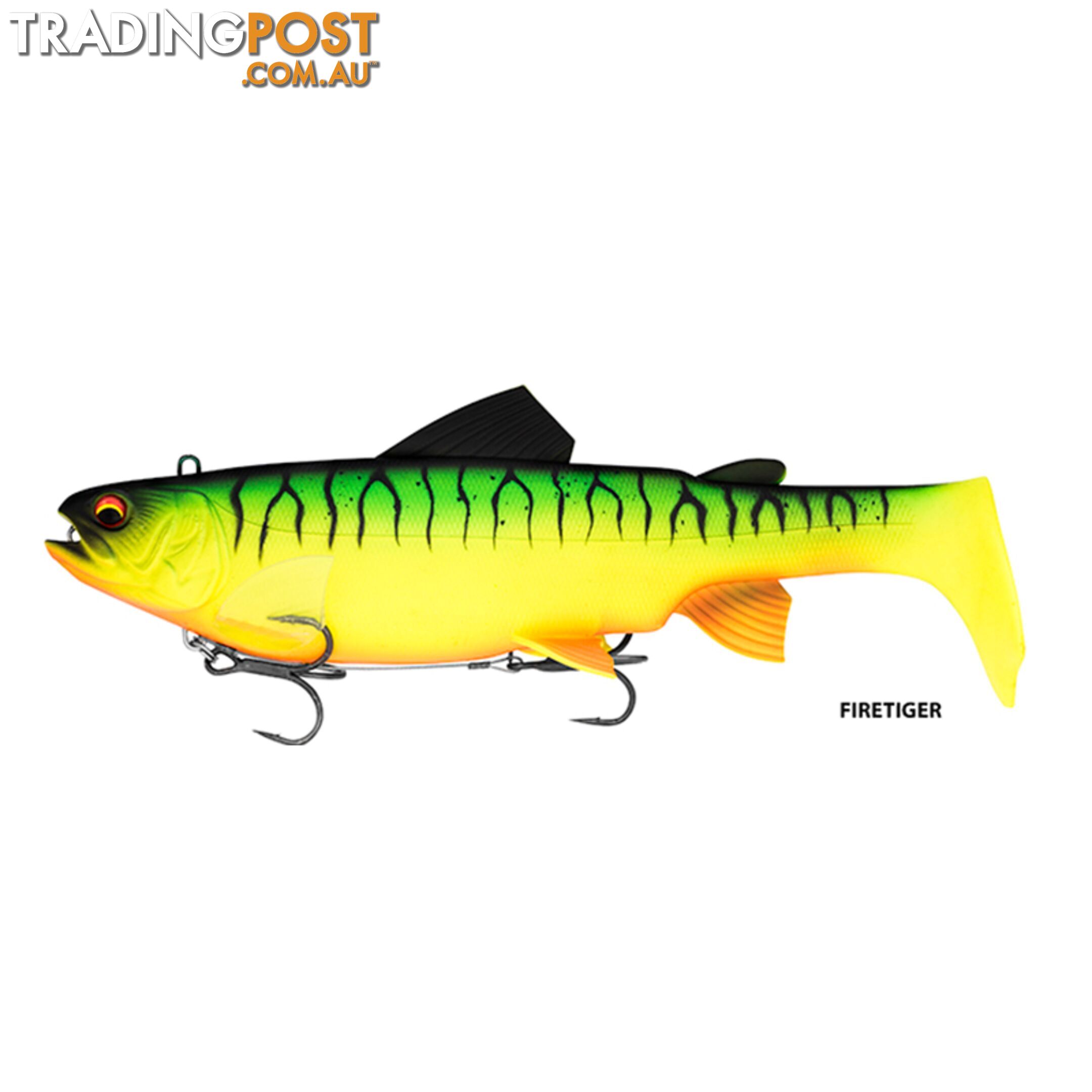 Daiwa Trout Swimbait 18 & 25cm - Fire Tiger, 18cm - 58443