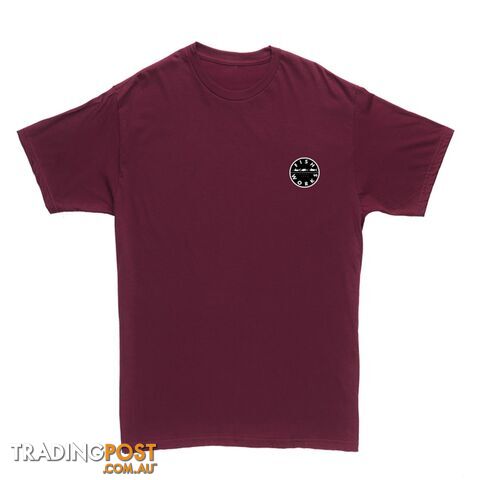 Original Tee - Maroon - Fishworx SSNOTEE-MAROON