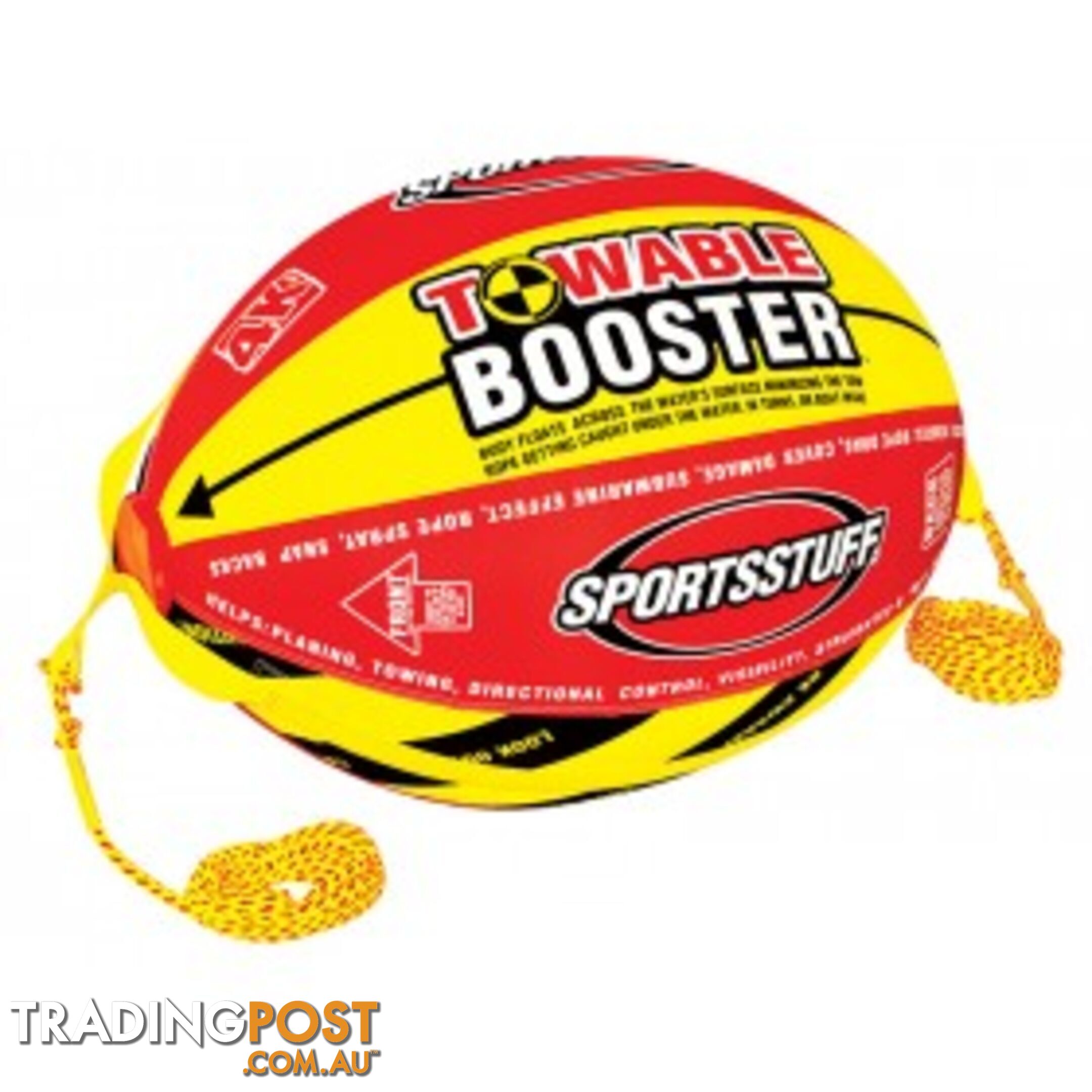 Kwik Tek SportsstuffÂ® - Booster Ballâ¢ with Custom Tow Rope - 502414