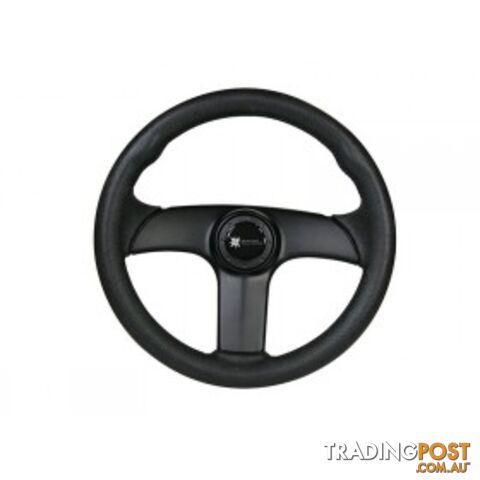 Steering Wheel - Viper Three Spoke Black PVC - 271086