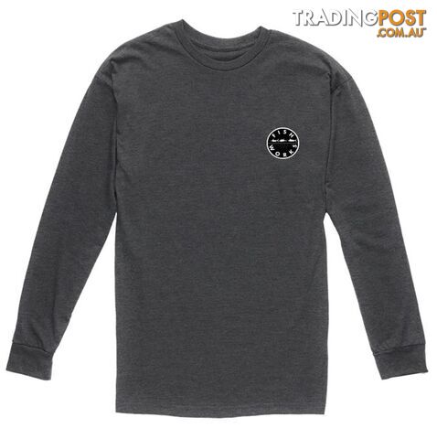 New Original Long Sleeve - Charcoal - Small - LSFXTEES-CHARCOAL