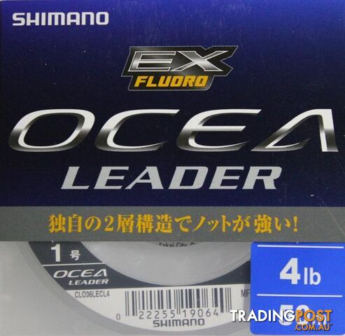 Shimano Ocea Fluoro Leader 50m - 4lb - OFL50-04