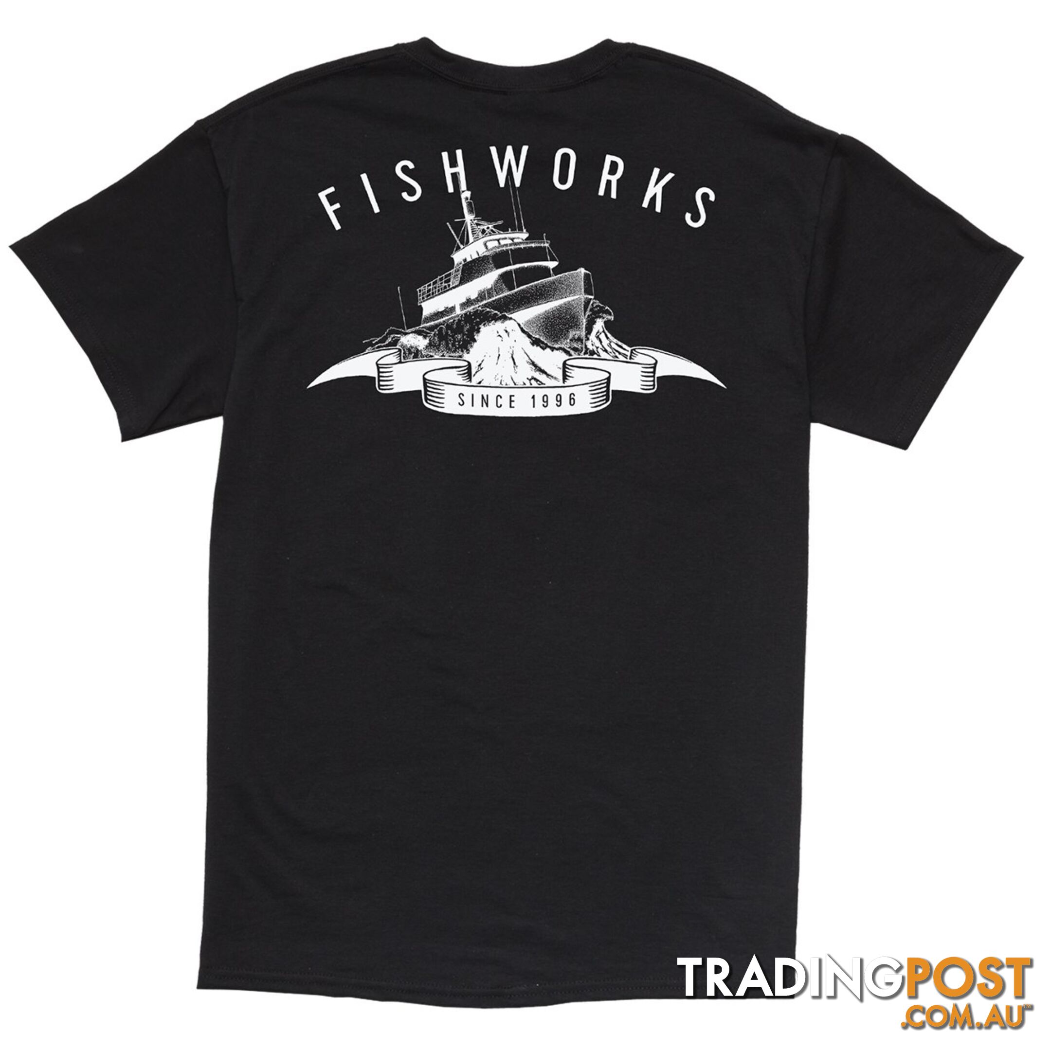 Dittmar Pocket Tee - Black - Fishworx SSPOCKETTEE-BLACK