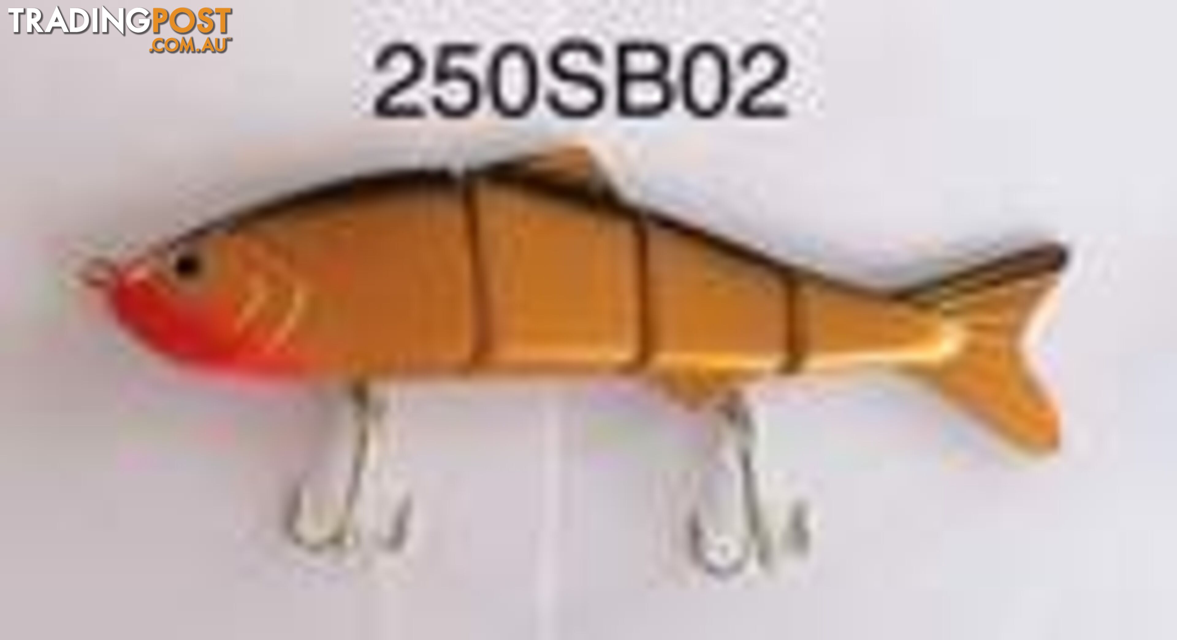 King Hit Swimbait Lure 250mm 140g - Gold - 250SB02