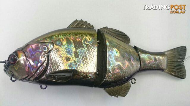 JACKALL GANTAREL SWIM BAIT - Sexy Black - gaNTAREL