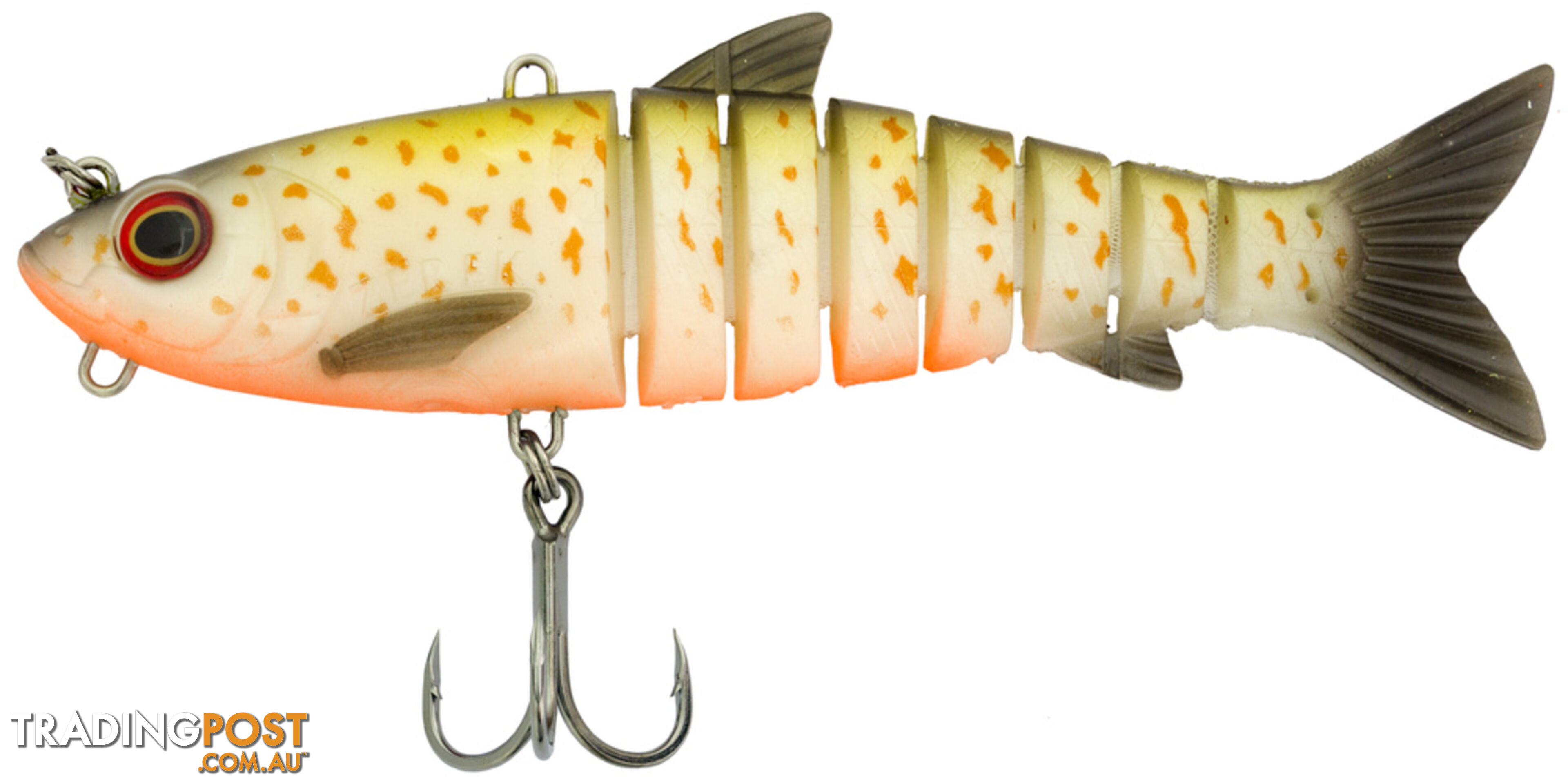 Zerek 8" live swimbait (orange belly trout)