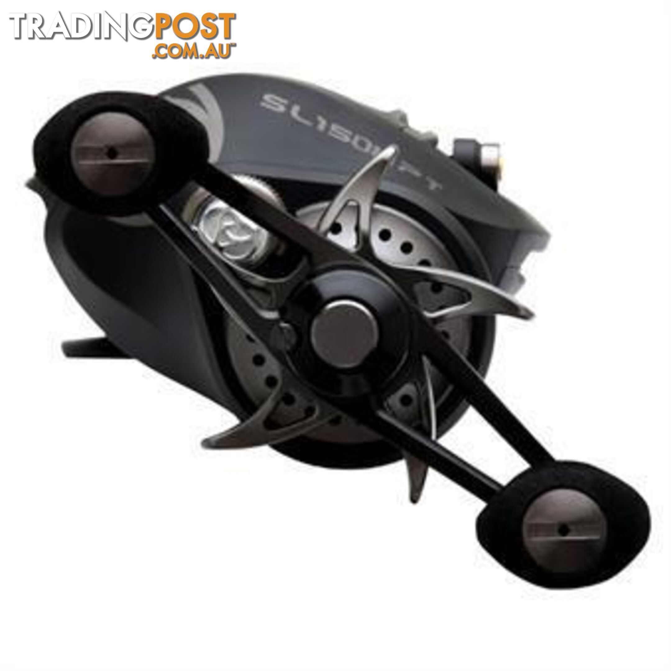 QUANTUM SMOKE BAITCASTER REEL - Smoke PT - 25542