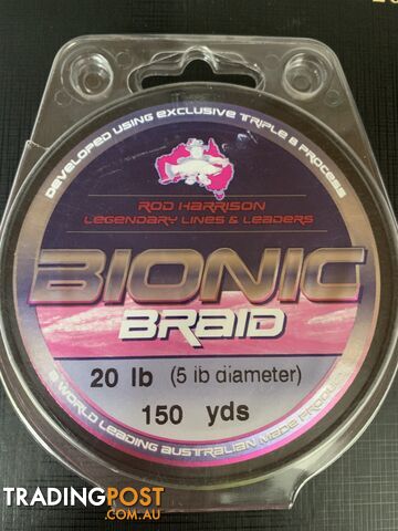 Bionic Braid 300 yds - 20lb - AMBB30020