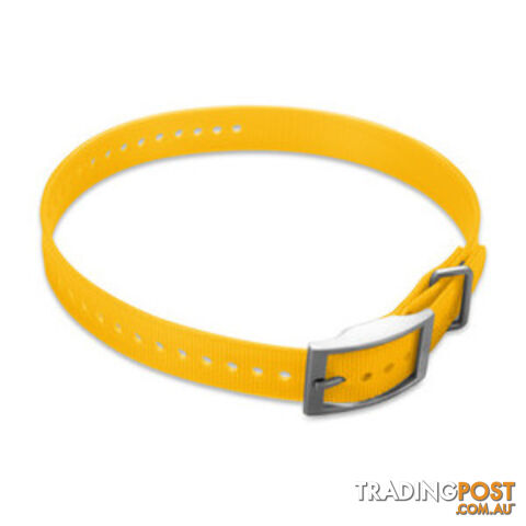 Garmin 1 inch Collar Strap - Yellow - 010-11892-08