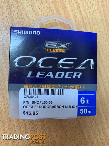 Shimano Ocea Fluoro Leader 50m - 6lb - OFL50-06