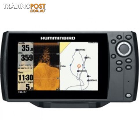 HumminbirdÂ® HELIX 7 DI GPS with Navionics+ - HUMMINBIRD 104166B