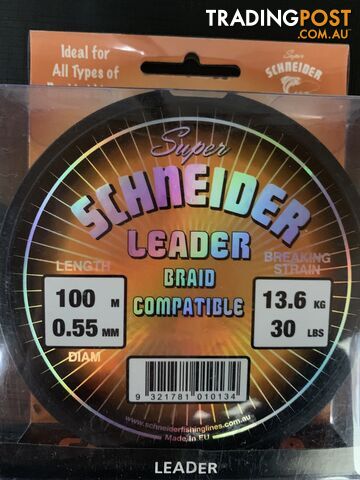 Super Schneider Leader 100m - 30lb