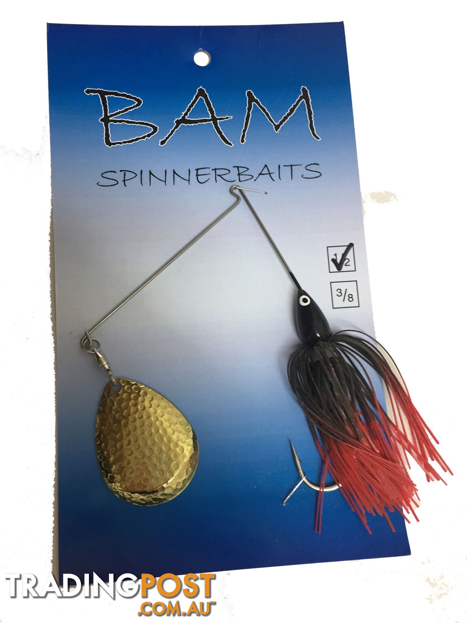 BAM SPINNERBAITS 1/2OZ DEEP CUT WITH HAMMER TONE - BAM