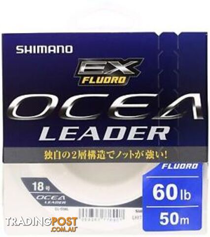 Shimano Ocean Fluoro Leader 50m - 60lb - OFL50-60
