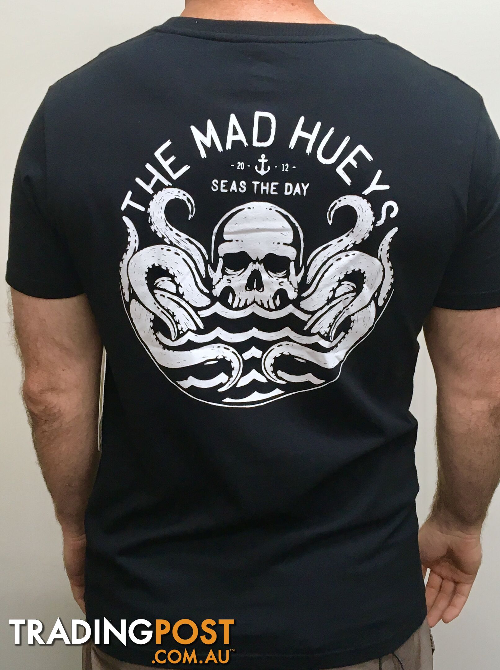 Seas Tee - Black - XX-Large - H318M01001-XXL