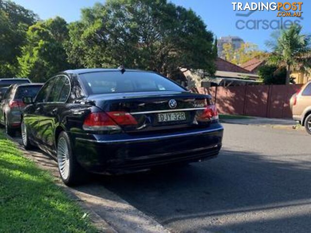 2007 BMW 7 Series Sedan Automatic
