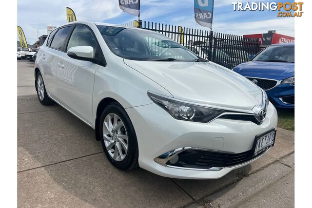 2017 TOYOTA COROLLA ASCENT SPORT ZRE182R HATCHBACK