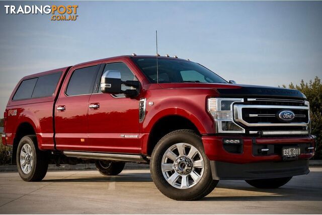 2022 FORD F250 PLATINUM UTE