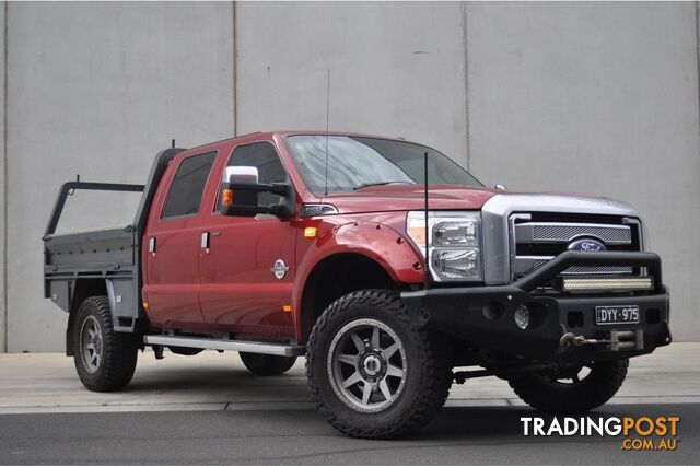 2016 FORD F250 PLATINUM UTE