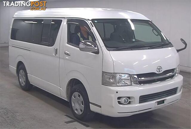 2009 TOYOTA HIACE WIDEBODY CAMPER 4WD SUPER GL WIDEBODY SUPER GL WIDEBODY