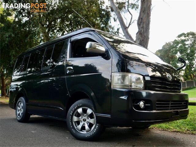 2008 TOYOTA HIACE 4WD WIDEBODY 4WD 10 SEATER