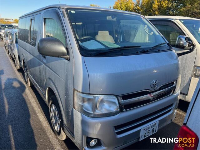 2013 TOYOTA HIACE WAGON CAMPER 4WD DUAL DOOR 4WD TURBO DIESEL