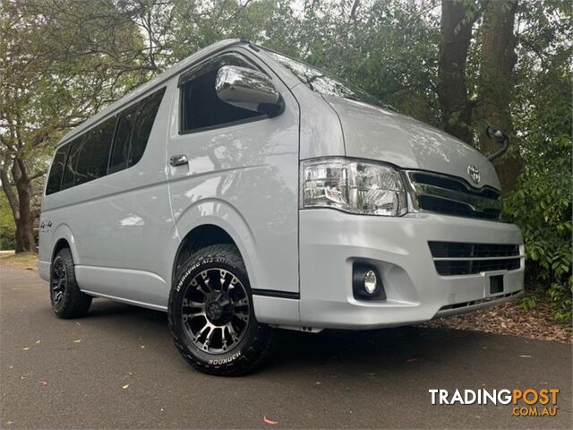 2012 TOYOTA HIACE 10 SEATER 4WD 10 SEATER WIDEBODY GL GL 4WD WIDEBODY