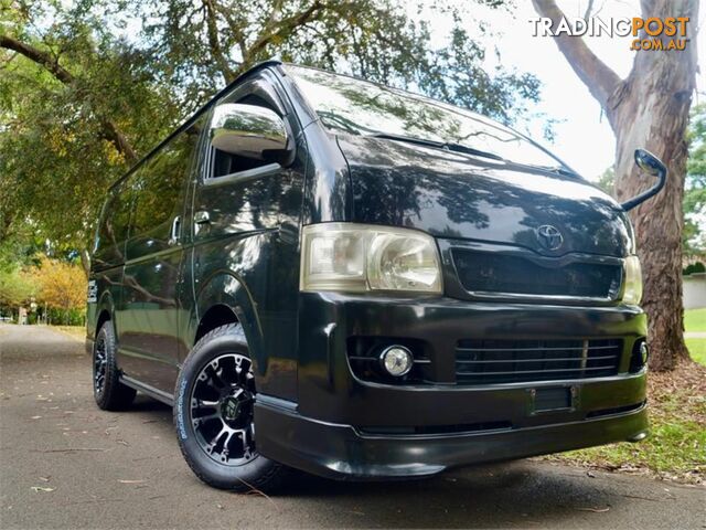 2007 TOYOTA HIACE CAMPER SUPER GL CAMPER 4WD SUPER GL CAMPER