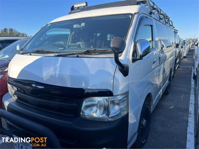 2011 TOYOTA HIACE 10 SEATER 4WD 10 SEATER WIDEBODY WIDEBODY 4WD