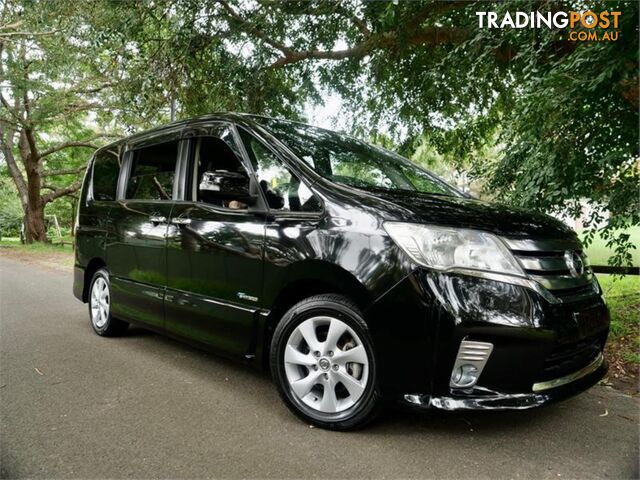 2013 NISSAN SERENA WAGON HIGHWAY STAR 8 SEATER HYBRID HYBRID 8 SEATER